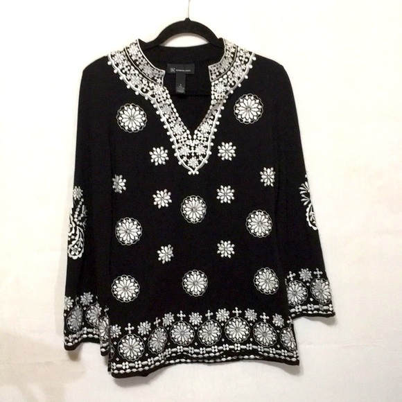 INC International Concepts Tops - Inc International Concepts Beaded Tunic Top